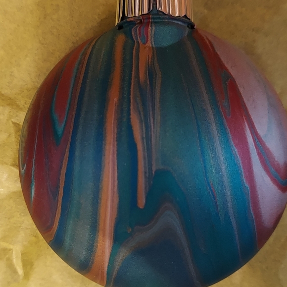Handcrafted Painted Shatterproof Christmas Bulbs Set of 4 - Picture 4 of 6